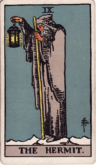Virgo tarot card